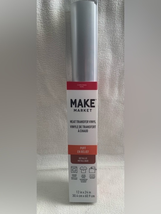 Makers Market Other - NWOT MAKE Market Metallic Heat Transfer Vinyl - Silver